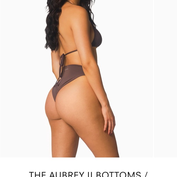 The Kenzie top and Aubrey II bottoms in espresso - Picture 6 of 11